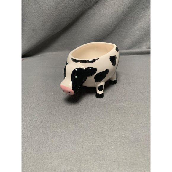 Ceramic Cow Bowl By Boston Warehouse - Picture 10 of 11